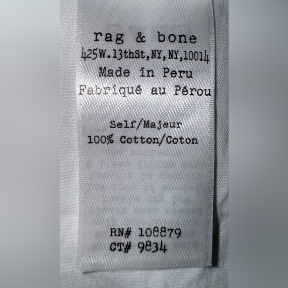 Rag & Bone Key to the Cure Unisex Cotton Tee. Size XS. NWT - Picture 10 of 14